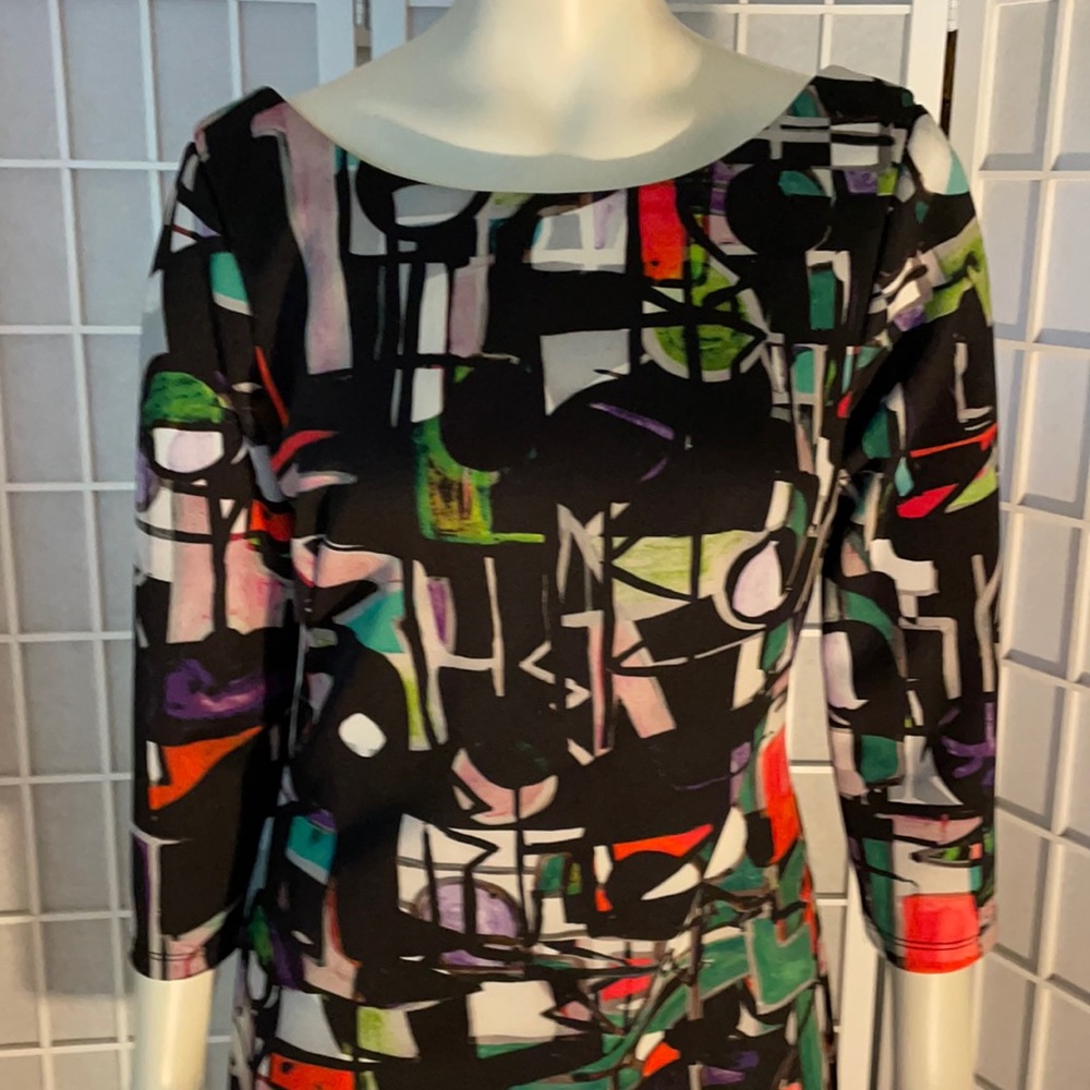 Milly Geometric Dress Sz 6